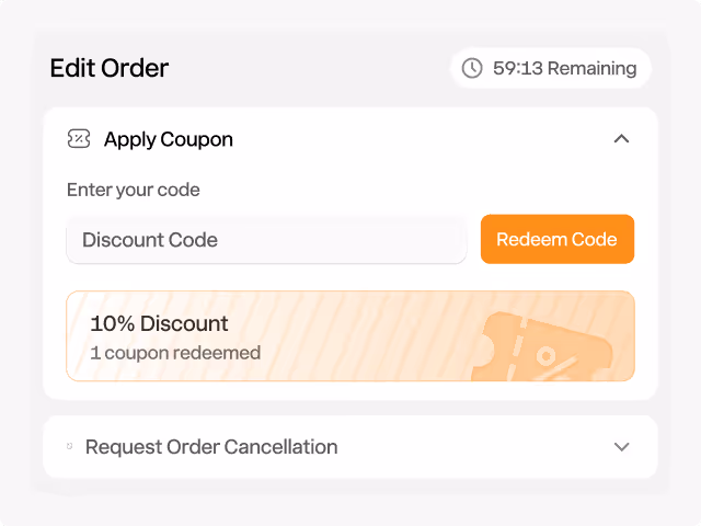 Works with complex discounts